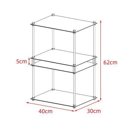 Stainless Steel Coffee Tables Decor Display Stand