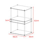 Stainless Steel Coffee Tables Decor Display Stand