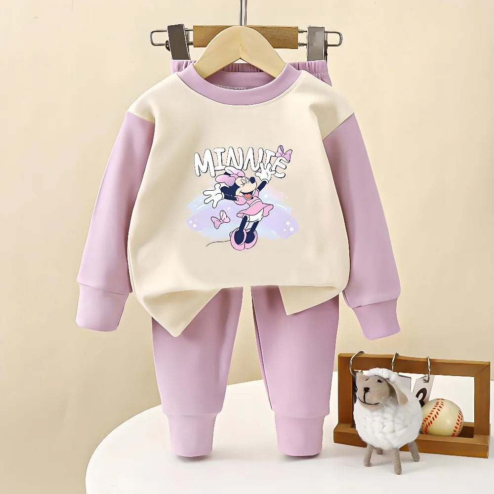 Long Sleeve Pajamas Sets for Girls Casual