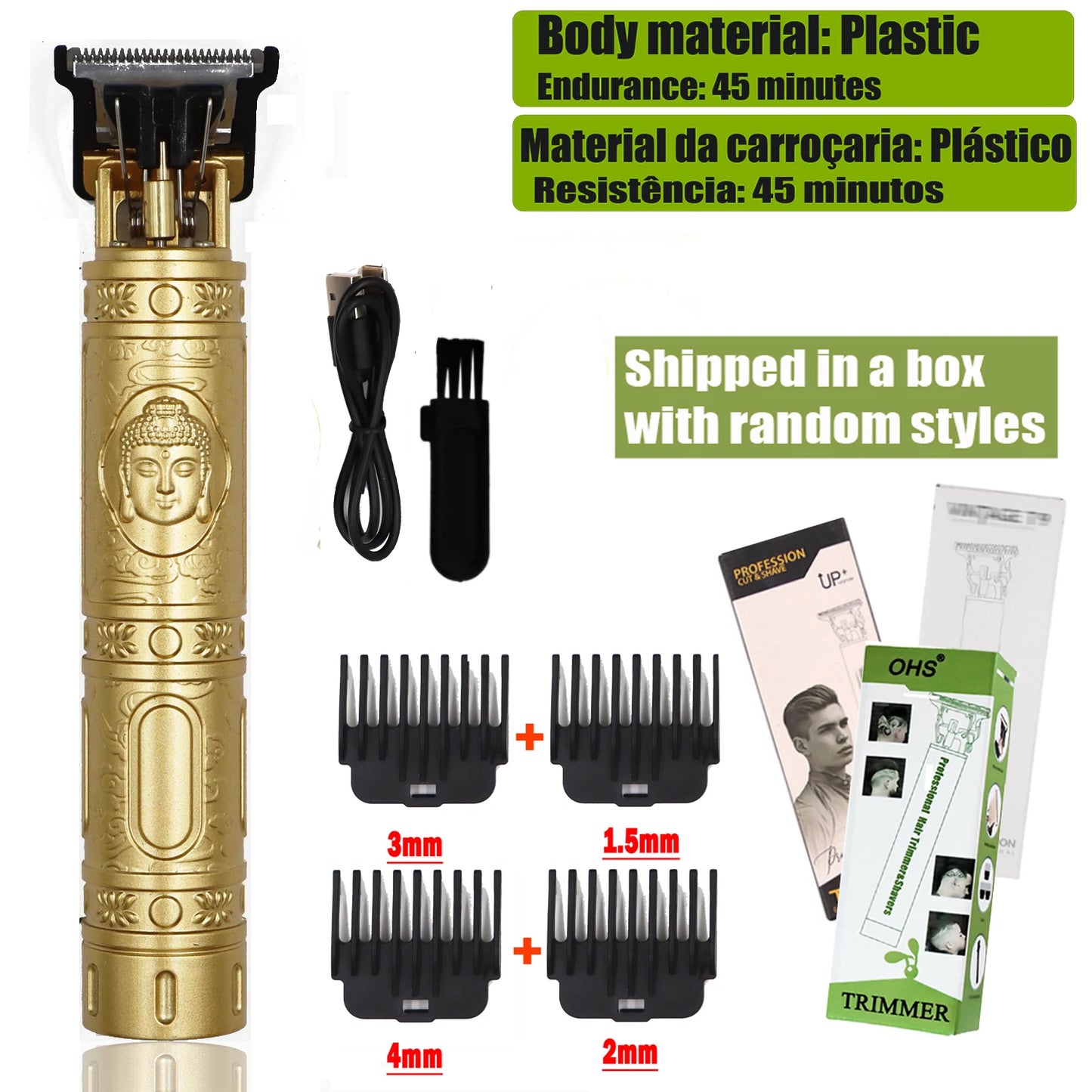 Beard Shaving Body Hair Trimmer Clippers Electric