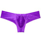 Sexy Men's Shiny Silk Mini Bikini Underwear