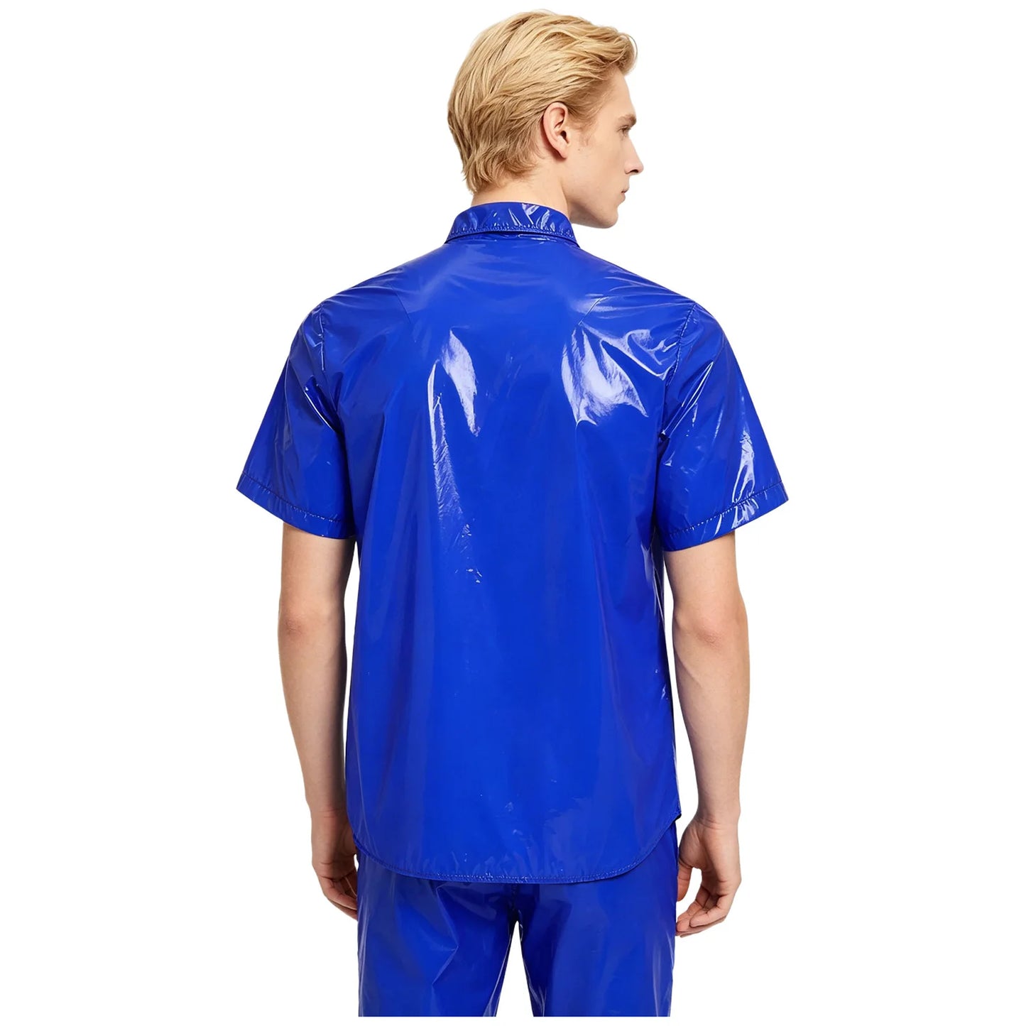 Mens Waterproof Hooded Breathable Raincoat
