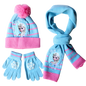 Magic Elsa Cartoon Scarf Hat glove