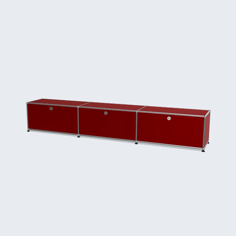 Metal Storage Display Cabinet Living Room