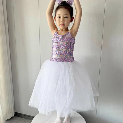 Tutu Ballerine Dance Ballet Leotards Girls