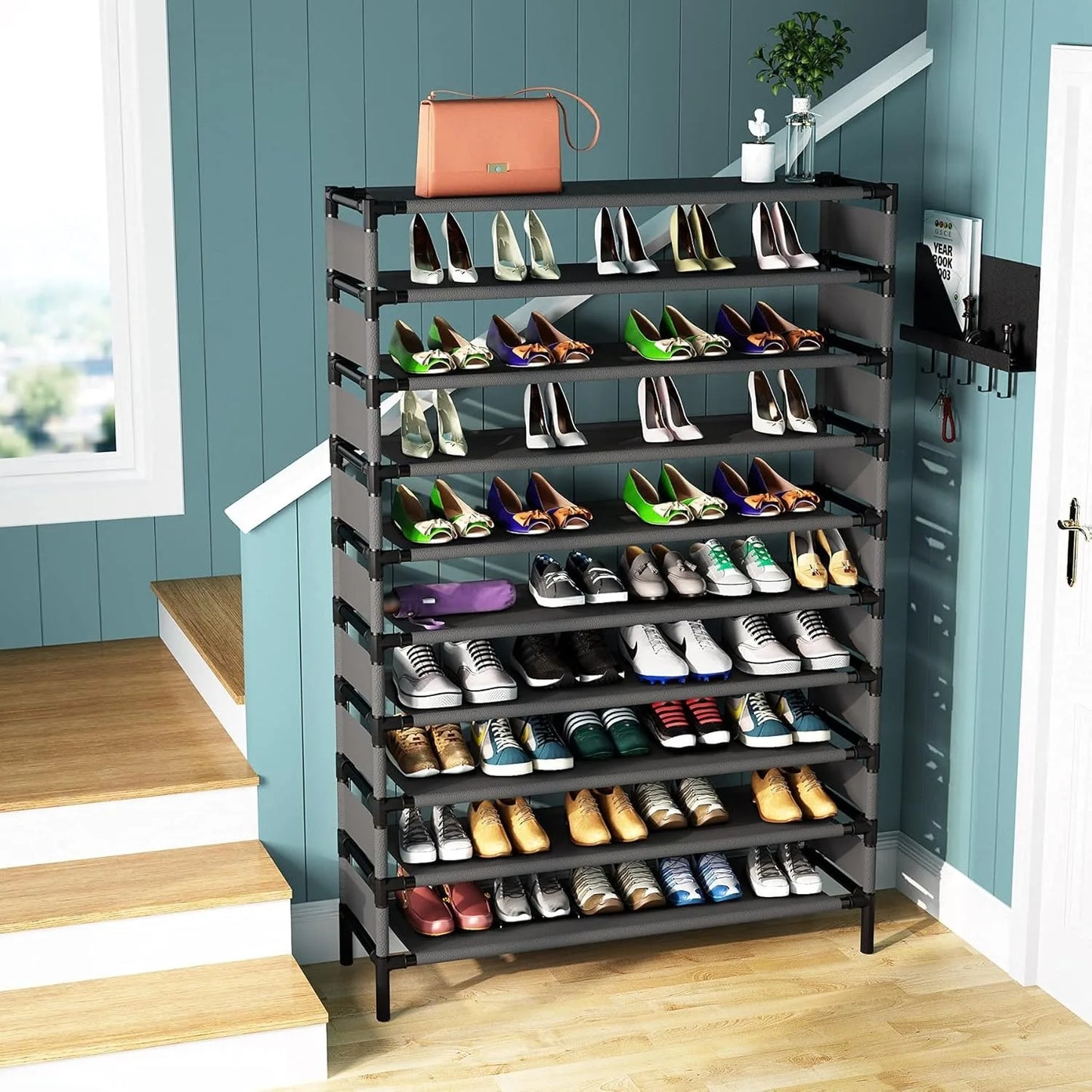 Large Capacity Organizer, Shoe/Book Shelf
