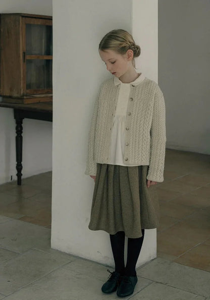 Long Sleeve Girls Top Pant Suit