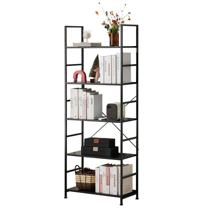 5 Tier Modern Book Case Storage Organizer