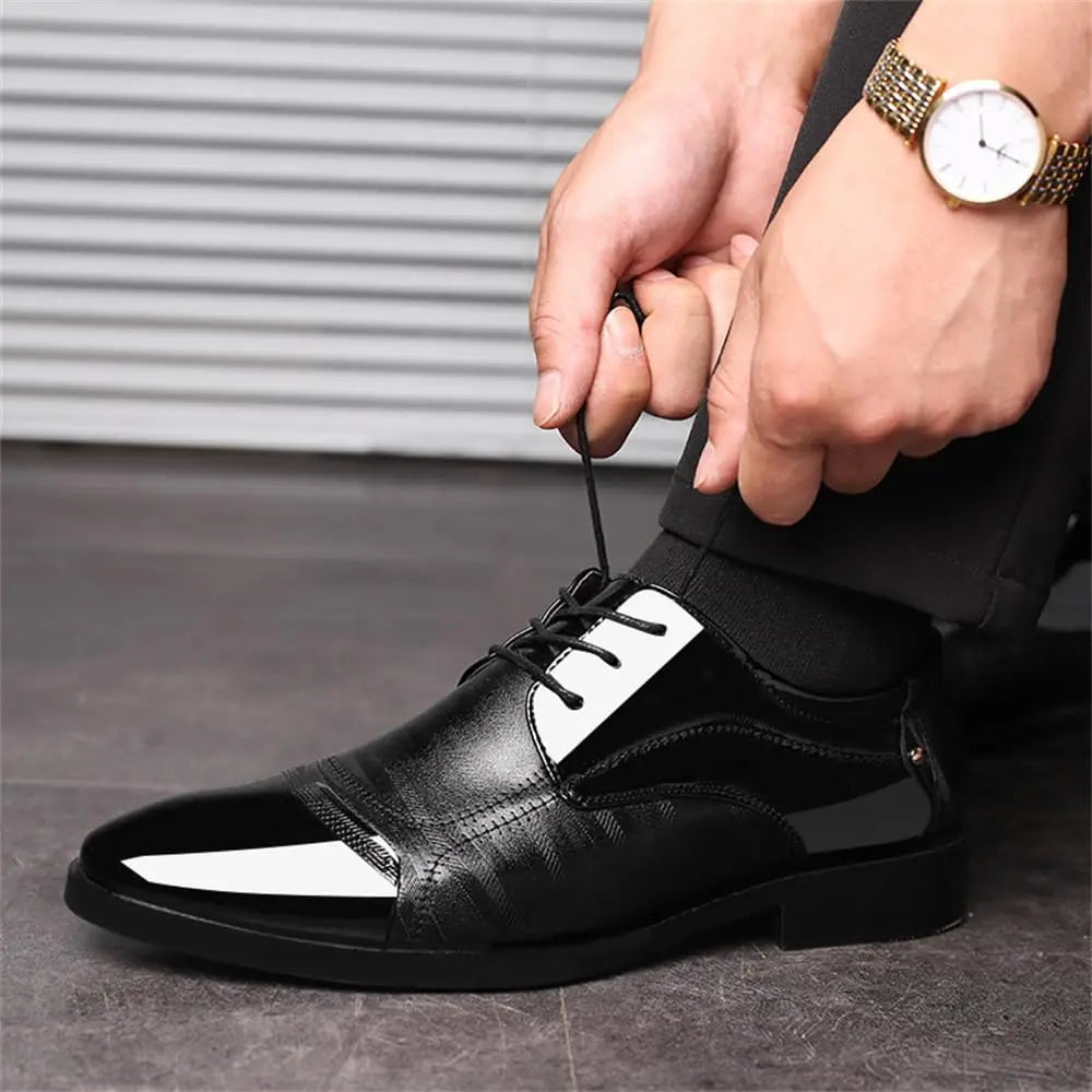 Men's Dress Shoes Business Oxfords Patent Leather