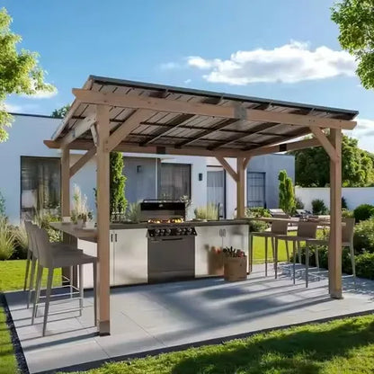 Outdoor Kitchen Pods BBQ Cooking Cabin with Electrical