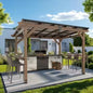 Outdoor Kitchen Pods BBQ Cooking Cabin with Electrical