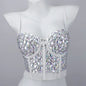 Fashion Tank Sling Stage Dance Corset Elegant