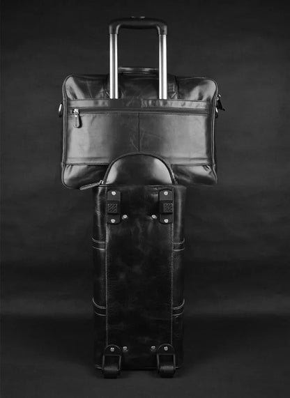 Genuine Leather Men Briefcase Business bag