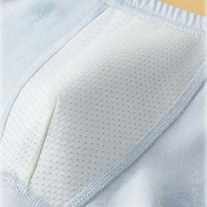4PCS Boys Cotton Antibacterial Breathable Underwear