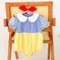 Infant Baby Girls Embroider Sleeveless Rompers