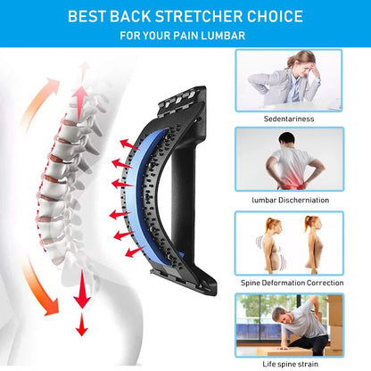 Magnetic Back Massage Muscle Relax Stretcher Therapy