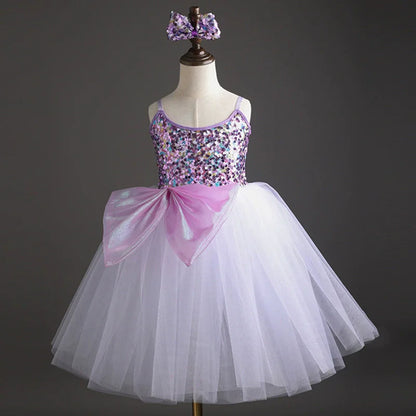 Tutu Ballerine Dance Ballet Leotards Girls