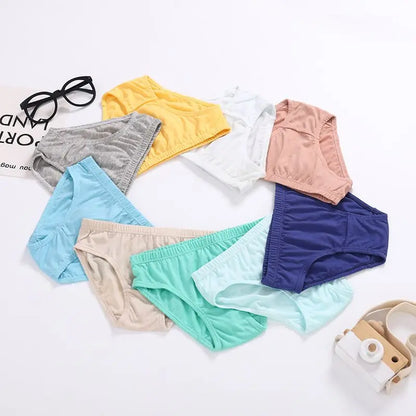 12pcs Boys Girls Cotton Briefs Underwear