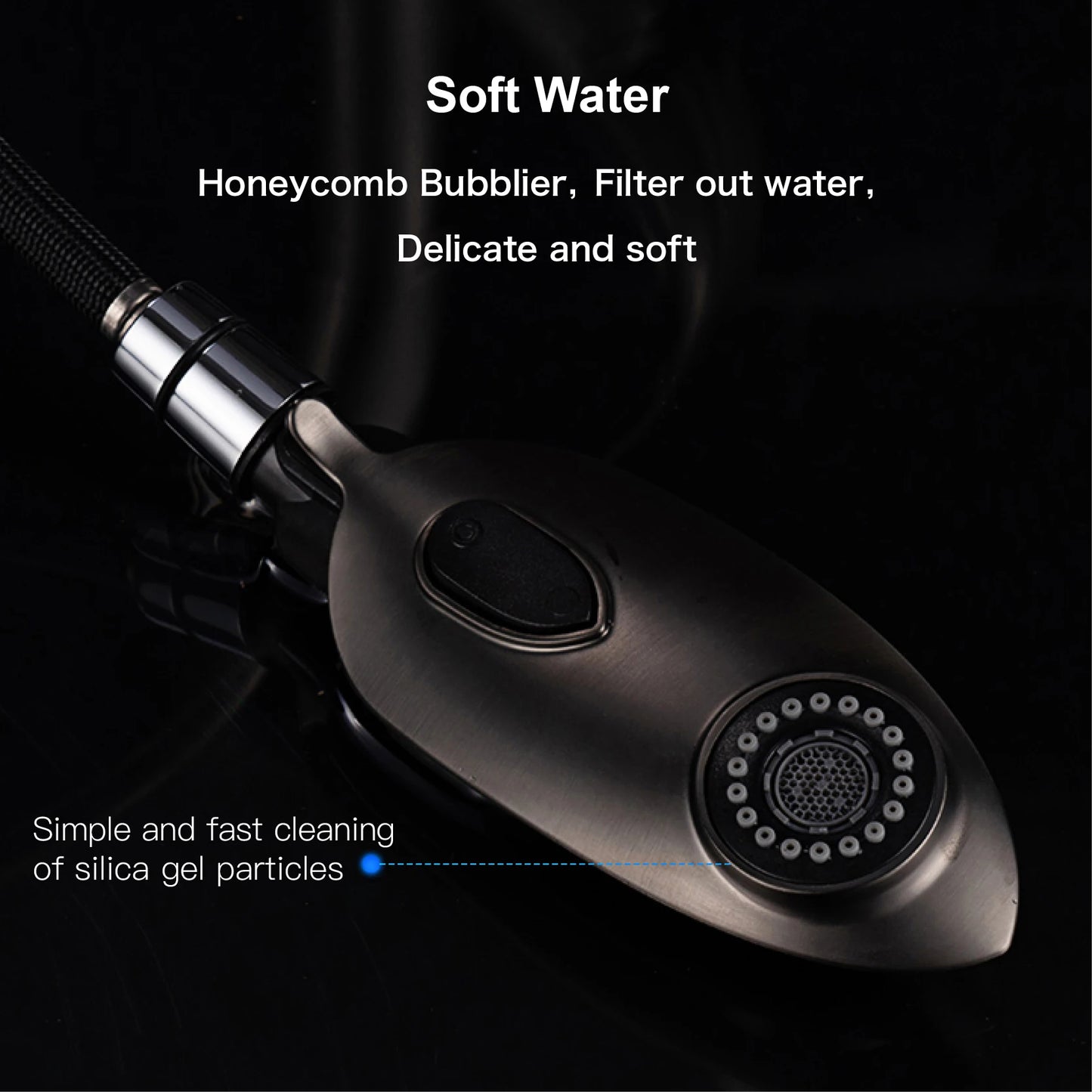 Luxury brass gold touch switch kitchen faucet