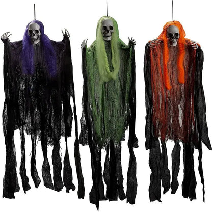 Hanging Halloween SkeletonGhosts Decorations Grim Reapers