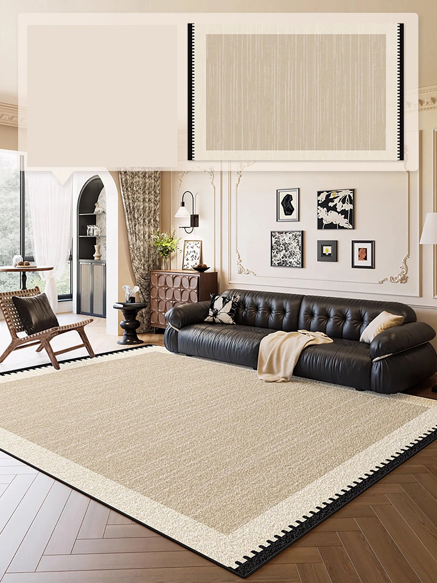 Modern Simple Carpet Advanced Geometric Pattern