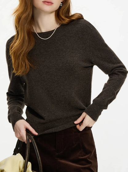 One-piece Knit Shirt Sweater For Women