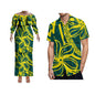 Women/Men Island Sunset Slim Customizable Samoa Hawaii Design