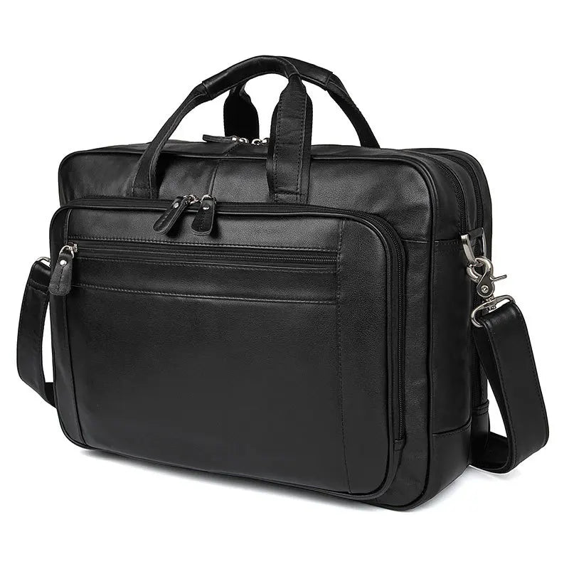 Genuine Leather Men Briefcase Business bag