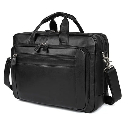 Genuine Leather Men Briefcase Business bag