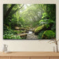 Wood Pine Frame, Interior Art Mural, Decor