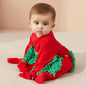Girls Cleaning Mop Long Sleeve Crawling Jumpsuit