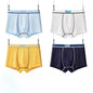 4PCS Teen Boys Mesh Breathable Young Children Underwear
