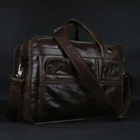 Genuine Leather Men Briefcase Business bag