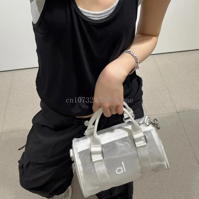 Women's Transparent Sports Yoga Fitn Tote Bag