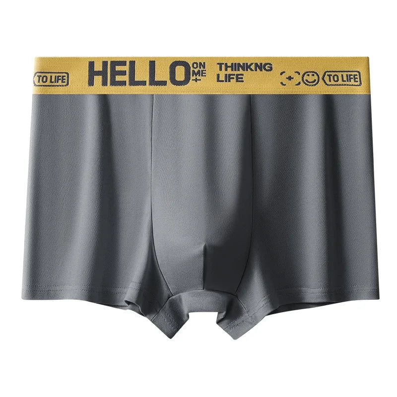 Sexy Men's Boxer Briefs Underwear Fit Breathable