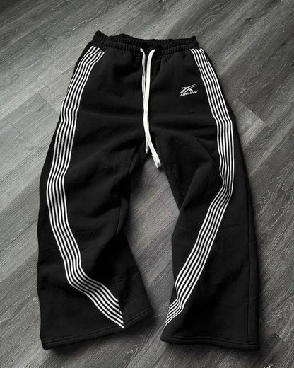 American Sweatpants Mens Gothic Hip Hop Baggy Elastic Waist