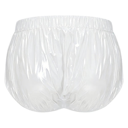 Mens Waterproof Diaper Cover Front Zipper Briefs