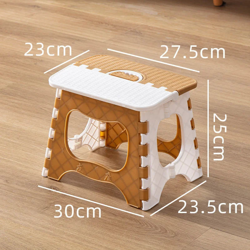 Thickened Mini Plastic Folding Stool Portable