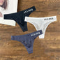 3pcs Sexy Thong Silk Bulge Pouch G-string