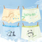 4PCS Mesh Breathable Boy Comfort Antibacterial Cartoon  Underwear