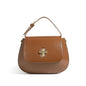 Hifashion Luxury Genuine Leather Saddle Shoulder Crossbody