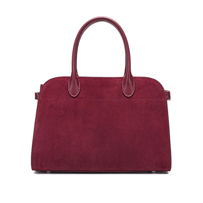 Hifashion Suede Genuine Leather Tote For Women