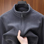 Zipper Hoodie Sweatshirt Fleece Lined Cardigan Jacket