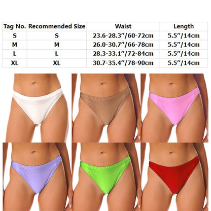 Glossy Womens Mid Waist Gym Fitness Yoga
