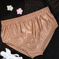 Shiny Ice Silk Satin Tight Elastic Panties