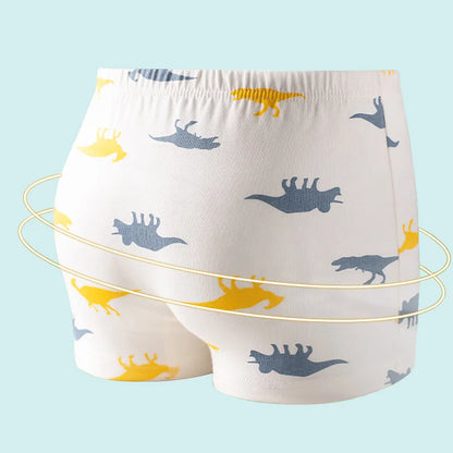 8 pcs Boys Boxer Briefs  Underwear Teenager Cartoon