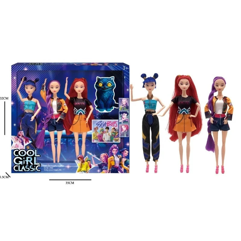 K-POP Demons Slayer Vinyl Doll Lumimila Zoey