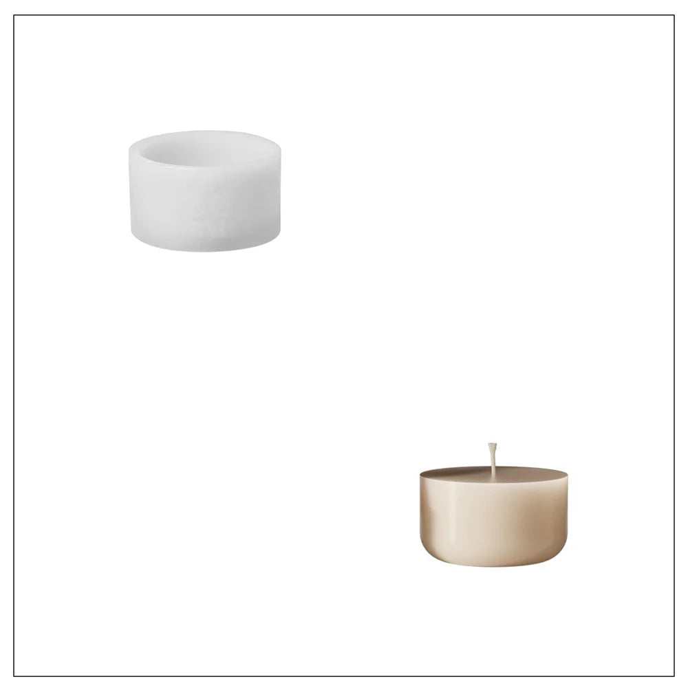 Boowan Nicole Bauble Candle Jar Silicone Molds