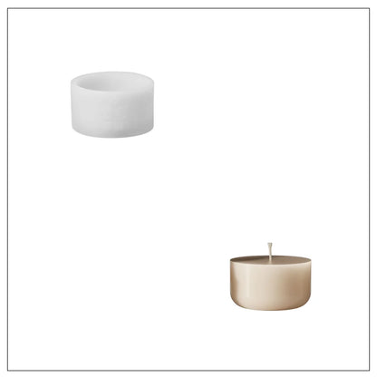 Boowan Nicole Bauble Candle Jar Silicone Molds