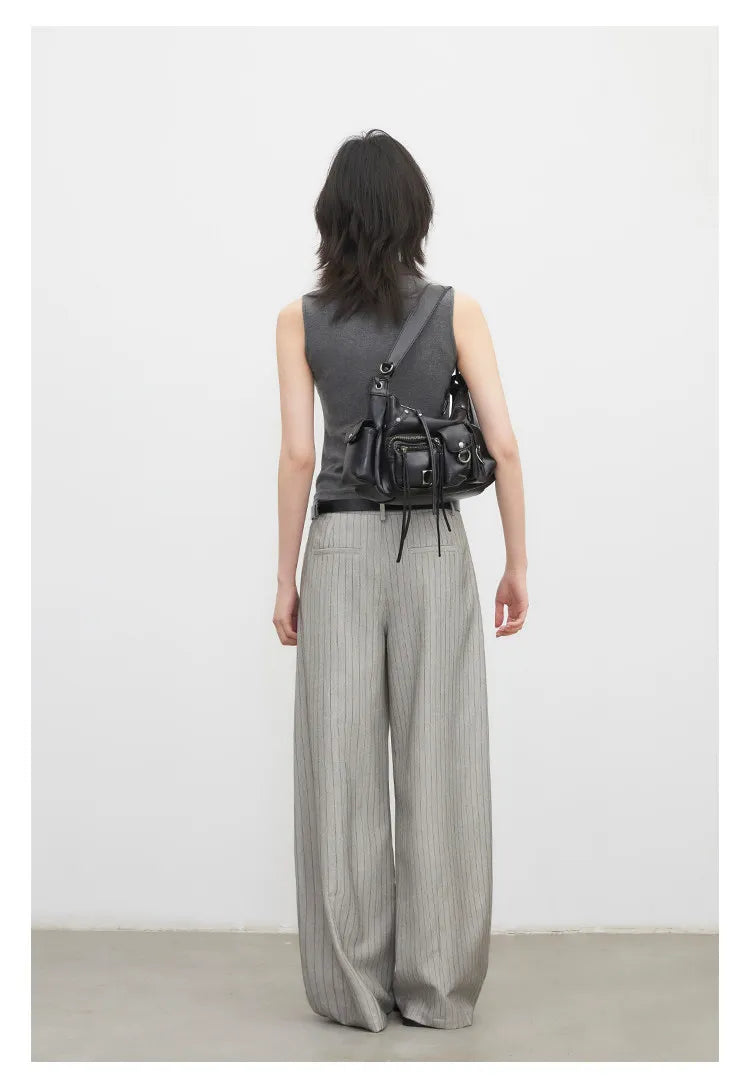 Women Trousers Loose Casual Wide Leg Pants